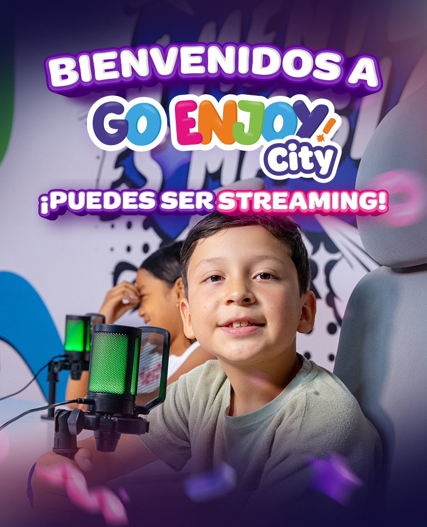 Estudio de televisión para niños en Go Enjoy City